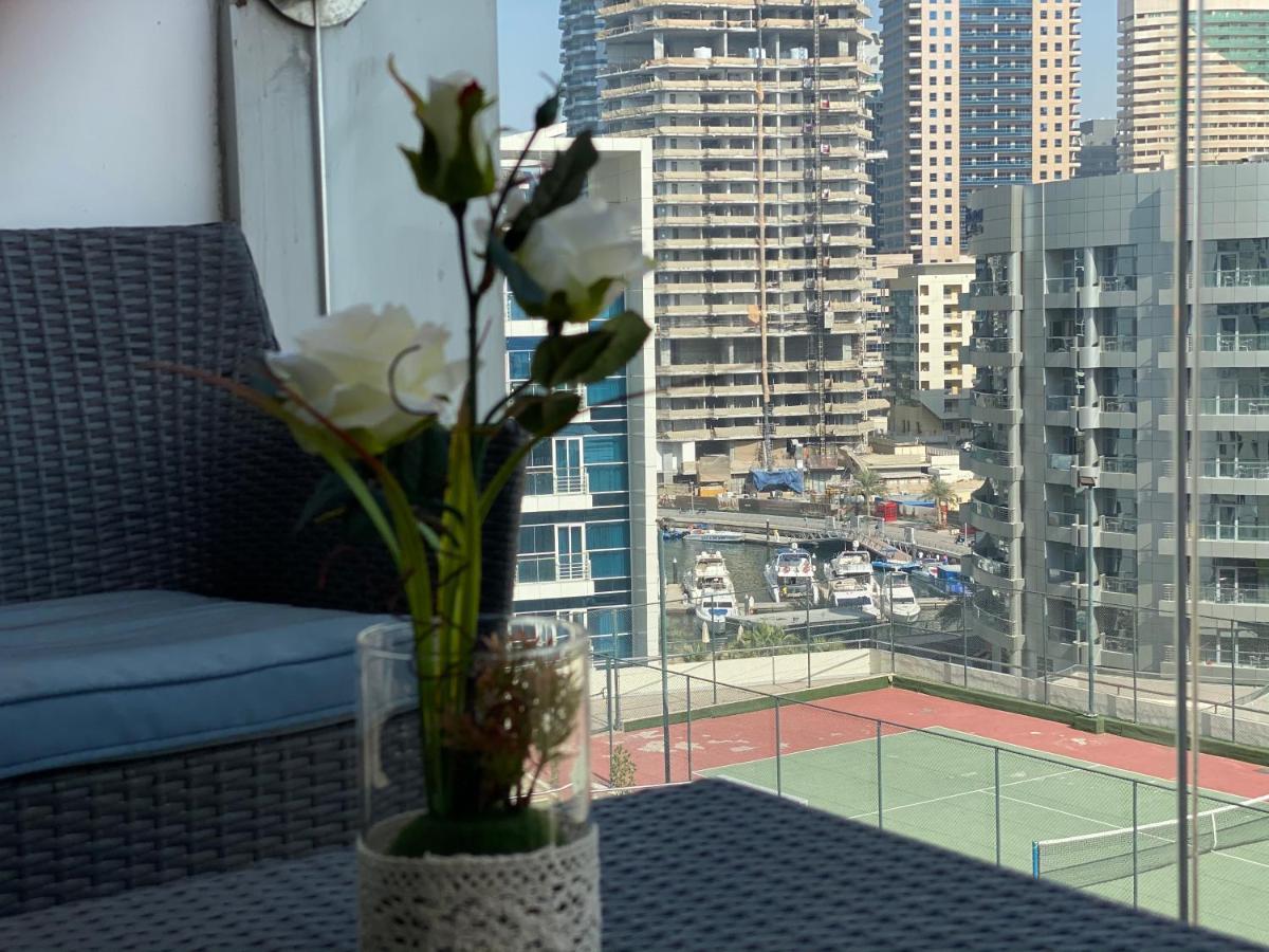 Luxury 1br in dubai marina , Delux Watch World Cup big TV Apartment Bagian luar foto